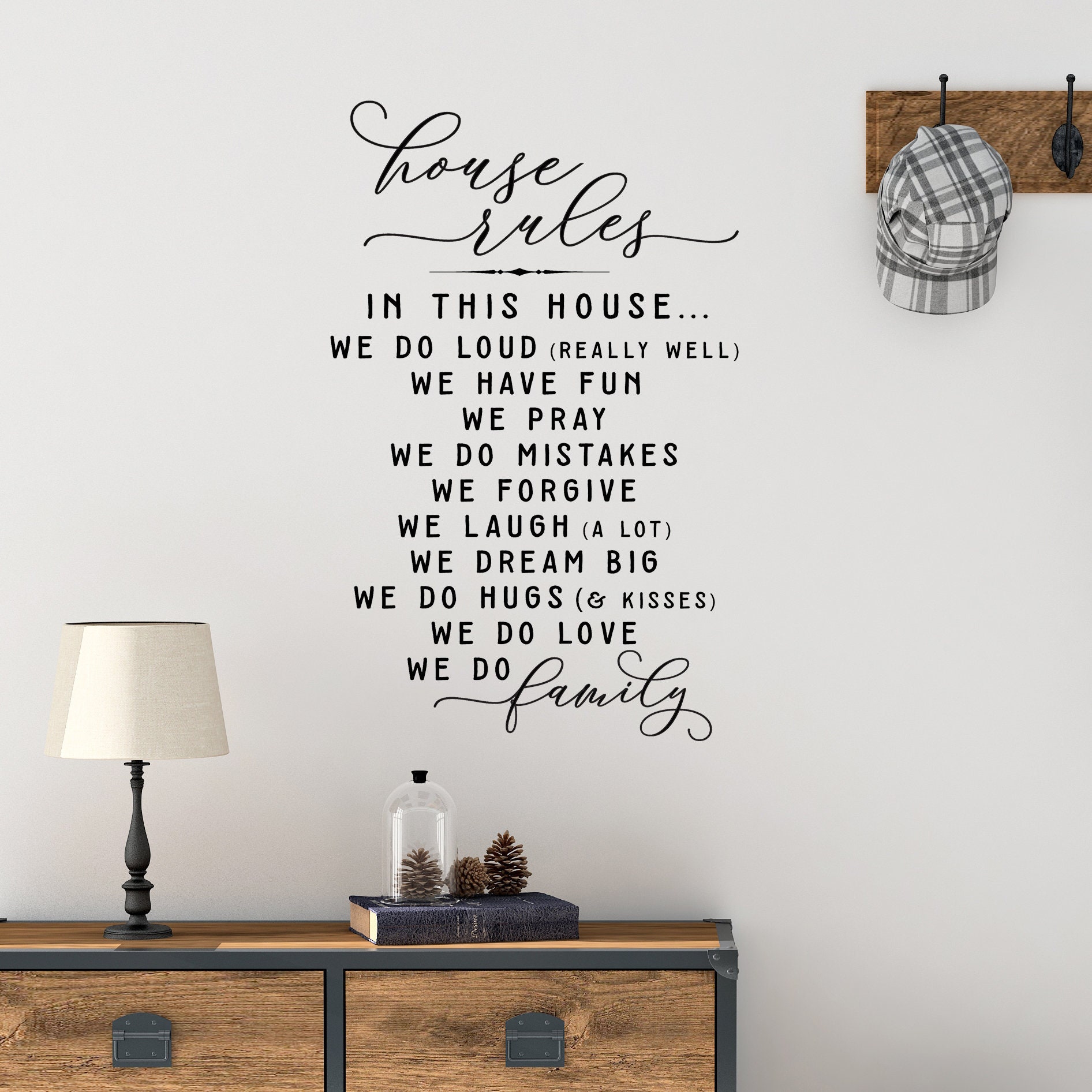  Bible Verse Vinyl Wall Decal Stickers Hugs Kisses and