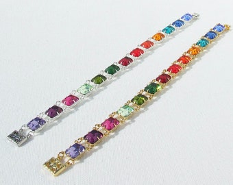 Swarovski Multi Color Crystal Bracelet