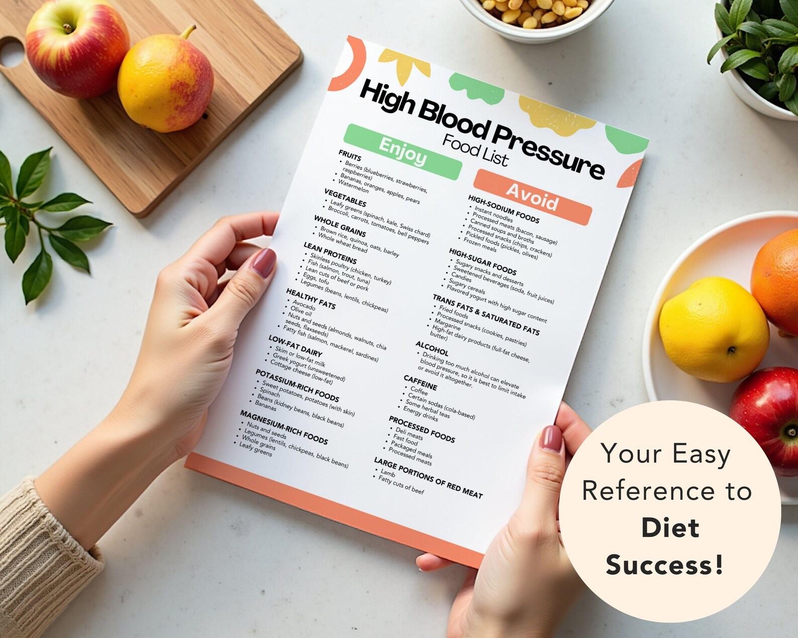 High Blood Pressure Diet Food List | Foods That Help Lower Blood ...