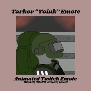 Animated Tarkov &quot;Yoink&quot; Looting Emote | Animated Emote | Twitch | Tarkov | Discord | YouTube | Streaming | EFT | Escape From Tarkov|