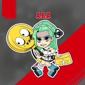 ABA Guilty Gear Vinyl Sticker