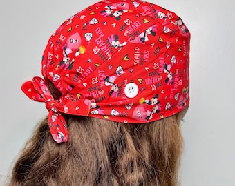 Mickey & Minnie Scrup Cap