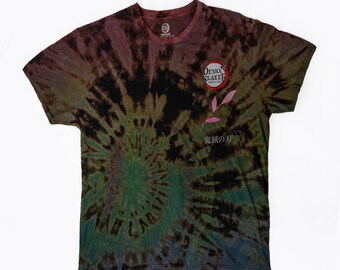 Demon Slayer Nezuko Tie-Dye Graphic Tee