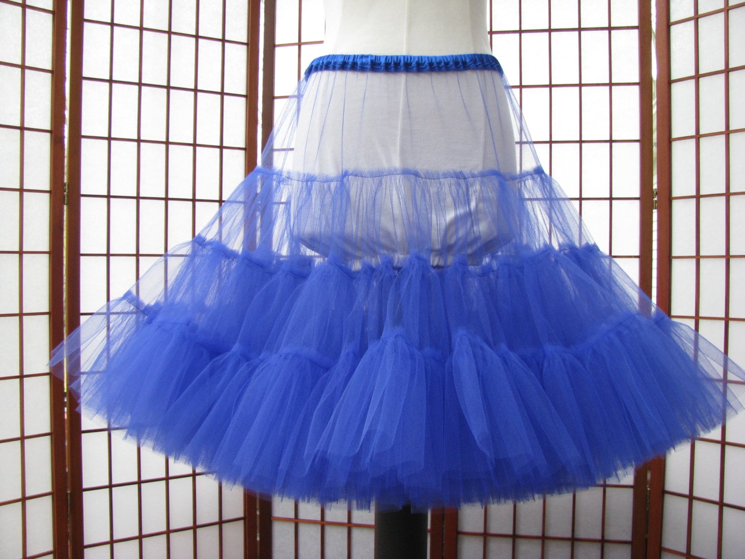 Stretchable Saree Petticoat for Everyday ( Royal Blue ) at Rs 350/piece, Cotton Saree Petticoat in Tiruppur