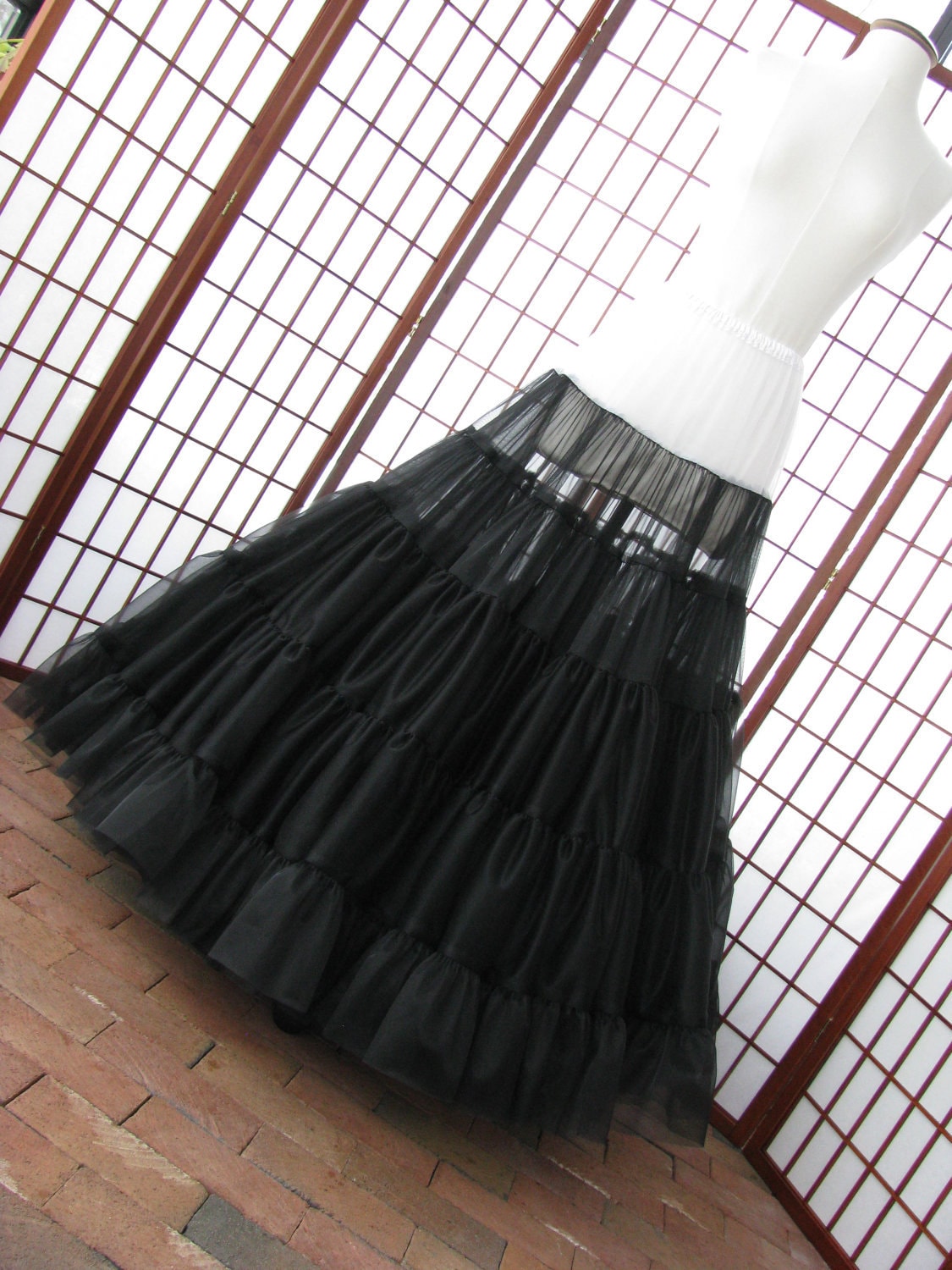 White Floor-Length Petticoat main image 1