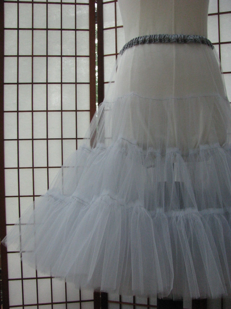 Made to Measure and Colors Petticoat Gray Tulle 1 Layer Length Custom Size Adults /& Children
