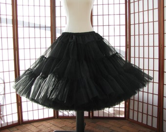 Petticoat Organdy Double Layer -- Custom Size, Length, and Colors -- Made to Measure, Adults & Children