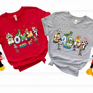 Mama Toy Story Shirt, Mama Cartoon Shirt, Retro Toy Story Mama Shirt, Magical Mama Shirt, Mothers Day Shirt, Gift For Mom, Toy Story Family