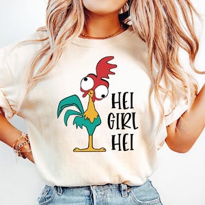 Hei Girl Hei Moana Shirt, Disney Princess Moana Shirt, Disney Trip Sweatshirt, Disneyland Vacation Group Shirt, Disney Toddler Kids Shirts image 1
