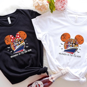 Disney Halloween Cruise Shirt, Halloween Family Cruise Shirt, Halloween Cruise Shirt, Custom Halloween Shirt, Halloween On The High Seas