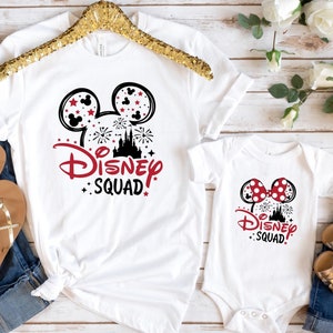 Disney Squad Shirt, Disney Family Shirt, Disney Vacation Shirt, Disneyland Shirt, Matching Disney Shirts, Disneyworld Shirts