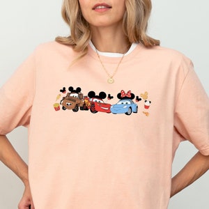 McQueen Mater and Sally Shirt, Disney Cars Shirt, Cars Friend Shirt, Cars Couple Shirt, Disney Matching Shirt, Disney Family Trip,Gift Shirt
