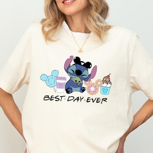 Stitch Best Day Ever Shirt, Best Day Ever Stitch Snacks T-Shirt, Disney Snacks Sweatshirt, Disney Stitch Snacks Tee, Disney Stitch Gifts