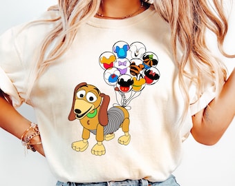 Slinky Dog Shirt, Toy Story Shirt, Disney Characters Shirt, Mickey Ears Slinky Dog Shirt, Slinky Dog Lover Gift, Dog Lover Family Shirt