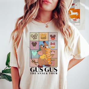 Gus Gus Mouse The Snacks Tour Shirt, Looking Like Snack T-shirt, Disney Cinderella Princess Shirt, Disneyland Family Trip, Disney Kids Shirt