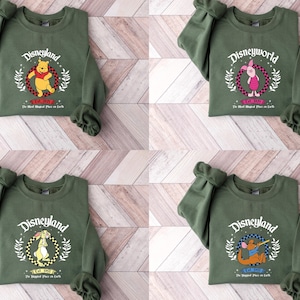 Winnie the Pooh Varsity Shirt, Tigger, Piglet, Eeeyore, Roo, Lumpy, Rabbit, Disneyland Trip Shirt, Disney Family Trip Shirts, Pooh Fan Gift