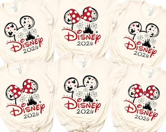 Disney 2026 Shirts, Disneyworld Shirts, Disney Vacation T-shirt, Disney Couple Shirt, Disney Clothes, Disney Trip Shirts, Disney Trip 2026
