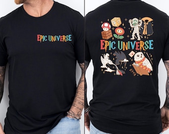 Epic Universe Shirt, Orlando Park 2026 T-Shirt, Universe Park Trip Sweatshirt, Family Matching Tee, Mario Baby Sweater, Universal Epic Tee
