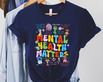 Mental Health Matters Shirt, Women Inspirational Shirt, Mental Health Shirt, Anxiety Shirt, Recreational Therapy Shirt, Women Mental Health