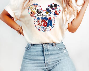 Disney Friends 4Th Of July,4Th Of July Mickey And Friends Shirt,Disney Characters 4Th Of July,Fourth Of July Shirt, Magical Independence Day