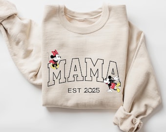 Disney Mama Shirt, Minnie Disney Mom Shirt, Minnie Mama Tee, Disney Mommy Birthday Shirt, Disney Family Trip Tee, Retro Disney Tee