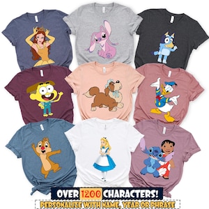 Disney All Characters Shirt, Mickey Friends Shirt, Toy Story Shirt, Star Wars Shirt, Disney Princess Shirt, Disneyland Family Matching Shirt