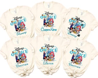 Disney On Ice Shirt, Disney Family Shirts, Disney Vacation Shirt, Disney Epcot Shirt, Princess On Ice Shirt, Disneyland Shirt