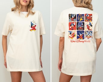 Retro Disney Fantasia Movie Shirt, Fantasia Sorcerer Mickey T-shirt, Fantasmic Tee, Disney Trip Tee, Disney Movie Fans Shirt, Disney Shirt