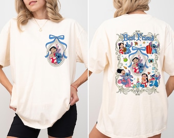 Lilo and Stitch Shirt,  Lilo and Stitch Tee, Disney Stitch Matching Shirt, Where I Go Trouble Follows T-Shirt, Disneyland Best Friends Tee