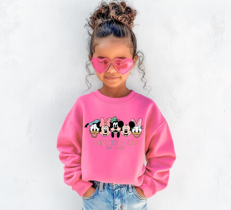Mickey & Co T Shirt, Mickey and Co. est. 1928 Shirt, Unisex Tee, Mickey And Friends Shirt, Disney Shirts, Disney Trip Shirt, Disney Shirt image 4