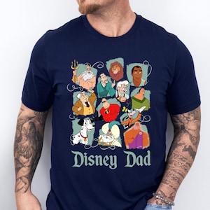 Father’s Day Disney Dad T-shirt, Disney Dad Squad Shirt, Gift for Dad, Disney Trip Dad Sweatshirt, Best Dad Matching Tee, Disney World Shirt