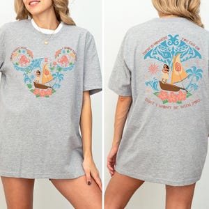 Disney Moana Shirt, Come What May I Know The Way Tee, Disney Adventure Sweatshirt, WDW Trip Sweatshirt, Mickey Mouse Ears Moana T-Shirt image 3
