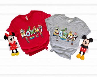 Mama Toy Story Shirt, Mama Cartoon Shirt, Retro Toy Story Mama Shirt, Magical Mama Shirt, Mothers Day Shirt, Gift For Mom, Toy Story Family