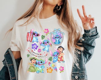 Disney Stitch Shirt, Stitch Shirt, Disney Tee, Stitch Disneyworld Shirt, Disney Vacation Shirts, Disney Castle Shirt, Magic Kingdom Shirt