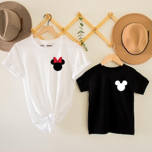 Disney Pocket Mickey Head Shirt, Mickey Ear Shirt, Disneyworld Shirts, Disney Mickey Shirt, Disney Trip Shirt, Disneyland, Minnie Shirt