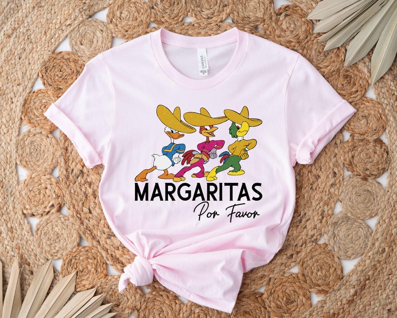 Margaritas Por Favor Shirt, The Three Caballeros Shirt, Disney Margarita Shirt, Disney Epcot Shirt, Epcot Shirt, Disney Family Trip Shirts bild 2