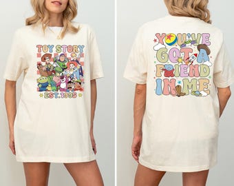 You've Got A Friend In Me Shirt, Disney Toy Story Shirt, Disney Trip Shirt, Disney Friends T-Shirt, Toy Story Characters Shirt, Best Friends