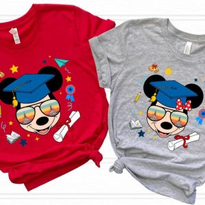 Disney Graduation 2025 Shirt, Disney Minnie Graduate Shirt, Disney Grad Shirt, Disney Graduate 2025 Shirt, Mickey Graduate Shirt
