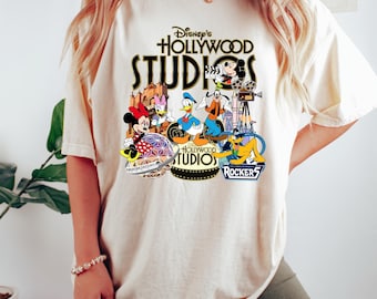 Disney Hollywood Studios Shirt, Retro Disney Hollywood Studios Trip Tee, Hollywood Studios Disney Family Vacation Shirt, Disney Trip T-shirt