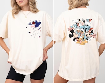 Disney 4th Of July Shirt, Disney USA 4th of July Shirt, Mickey 4th Of July Shirt, Mickey and Friends 4th July Shirt, Mickey USA Shirt