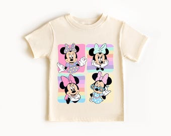 Retro Minnie Mouse Shirts, Disney Magic Kingdom Shirt, Minnie Mouse Trip Shirt, Family Vacation Shirt, Vintage Disney Shirt 2026,Disney Trip