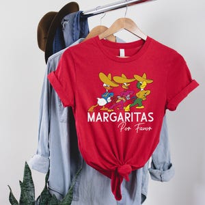 Margaritas Por Favor Shirt, The Three Caballeros Shirt, Disney Margarita Shirt, Disney Epcot Shirt, Epcot Shirt, Disney Family Trip Shirts bild 4