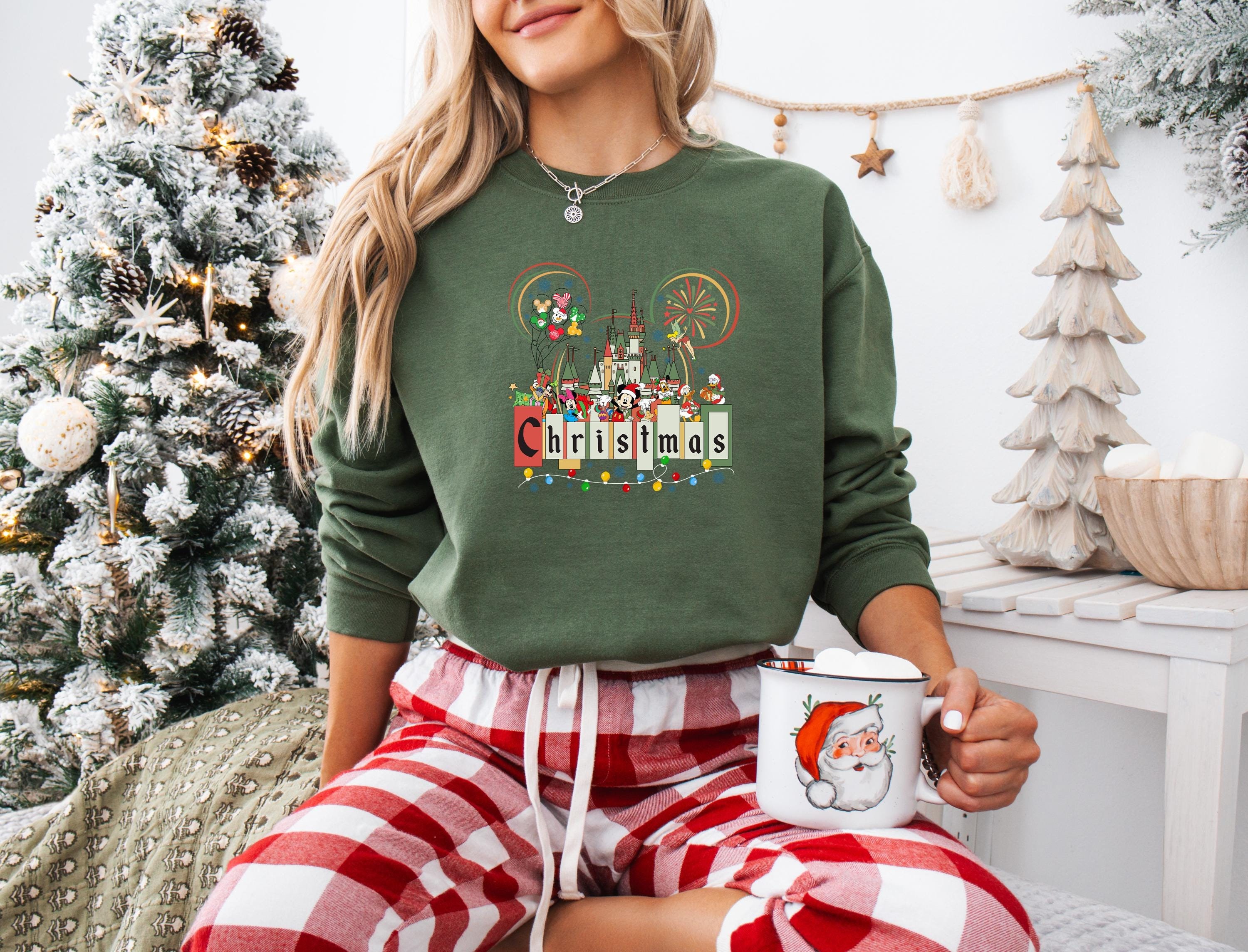 Christmas Mouse And Friends Shirt, Christmas Shirts, Mickey Mouse Shirt, Magic Kingdom Shirt, Mickey Christmas, Family Christmas Shirts