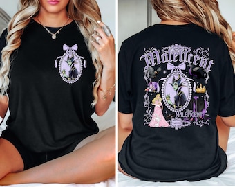 Disney Maleficent Shirt, Disney Villains Maleficent, Watercolor Themed, Disney Matching, Disney Castle, Minnie Ears Shirt, Disney Trip Shirt