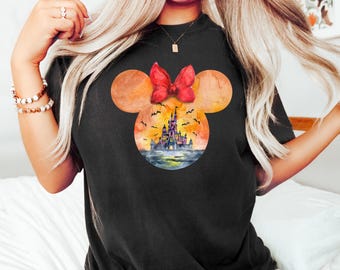 Disney Halloween Nightmare Shirt, Mickey Minnie Halloween, Disney Halloween Shirt, Nightmare on Main Street Tee, Welcome to our Nightmare