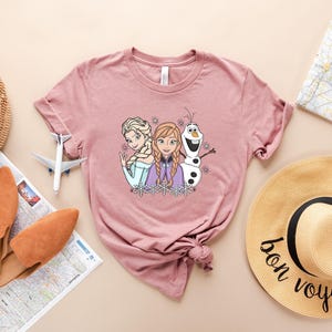 Princess Elsa Shirt, Frozen Elsa Women's Shirt, Frozen Shirt, Disney Princess Elsa Shirt, Frozen Magic Kingdom Shirt, Frozen Christmas Shirt image 4