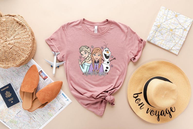 Princess Elsa Shirt, Frozen Elsa Women's Shirt, Frozen Shirt, Disney Princess Elsa Shirt, Frozen Magic Kingdom Shirt, Frozen Christmas Shirt image 4