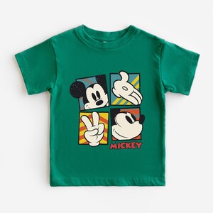 Vintage Mickey Mouse Shirt, Disney Mickey 1928 T-Shirt, Retro Mickey Shirt, Disney Trip Shirt, Checkered Mickey Shirt, Vintage Disney Shirt image 4