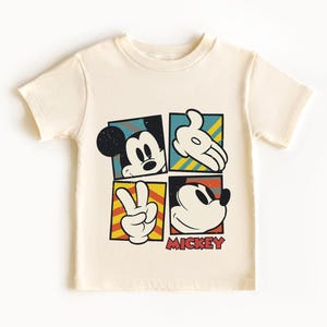 Vintage Mickey Mouse Shirt, Disney Mickey 1928 T-Shirt, Retro Mickey Shirt, Disney Trip Shirt, Checkered Mickey Shirt, Vintage Disney Shirt image 2
