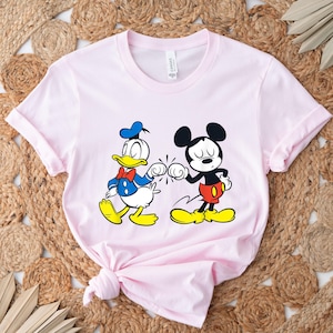 Disney Mickey Mouse and Donald Duck Shirt, Disney Matching Shirt, Magic Kingdom Tee, Theme Park Tee, Epcot Gift, Best Friends Sweatshirt